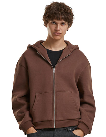 Bluza Oversize z Kapturem BY285 - Chocoloate Brown