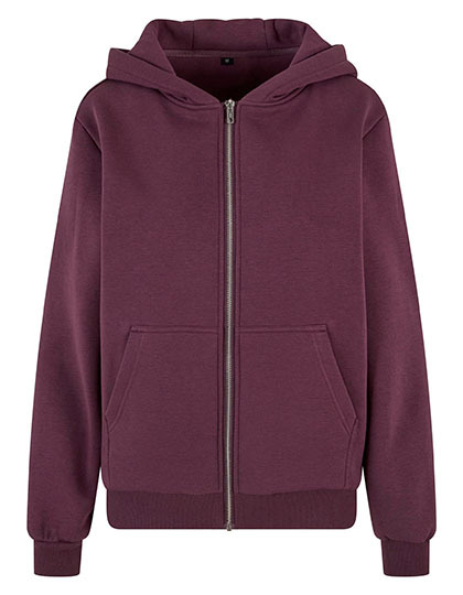 Bluza Damska Luzna Bawelniana BY290 - Plum Purple
