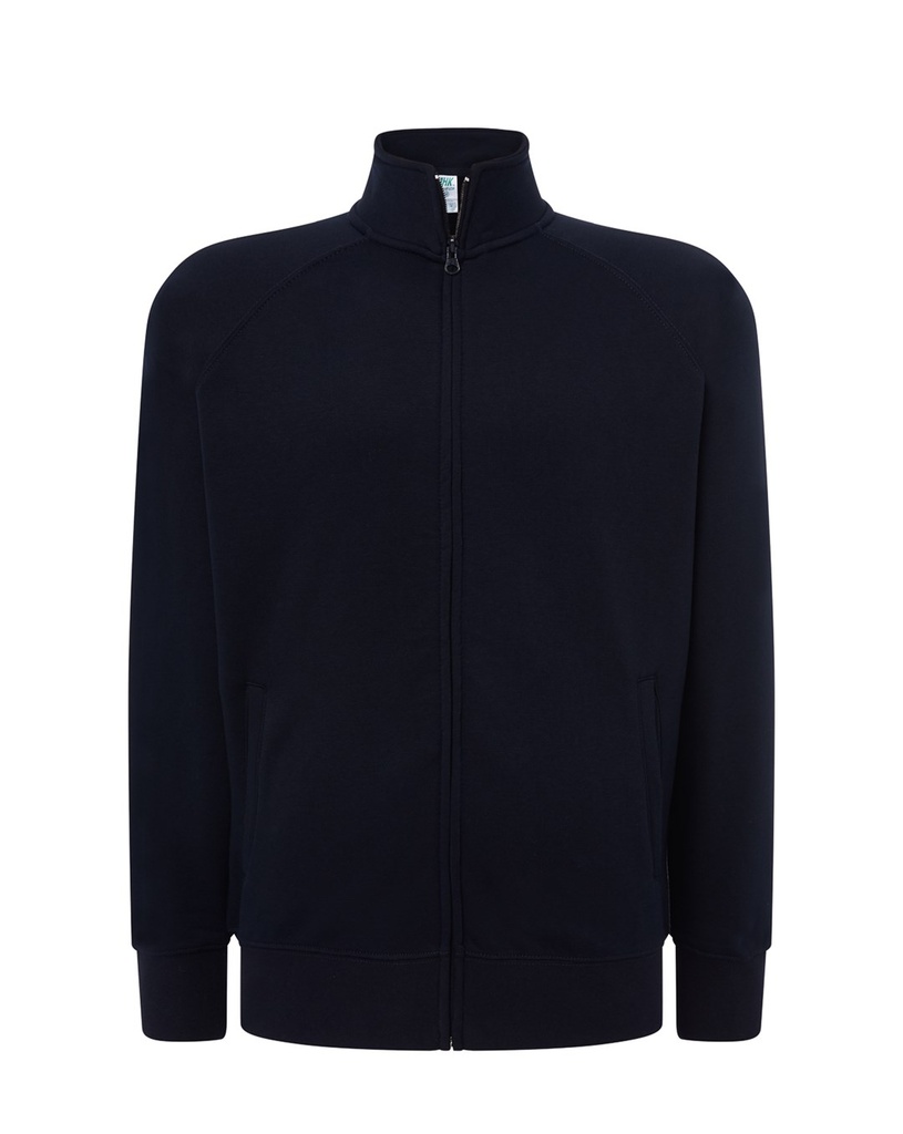 Bluza Rozpinana Poliester Bawelna JHK401 - Navy