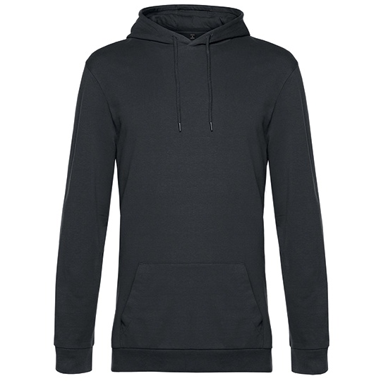 Bluza Kangurka Klasyczna Bawelniana Wstepnie Prana BCWU03W - Asphalt