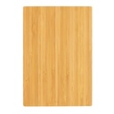 Notatnik A5 z bambusowym długopisem P772 - Brązowy