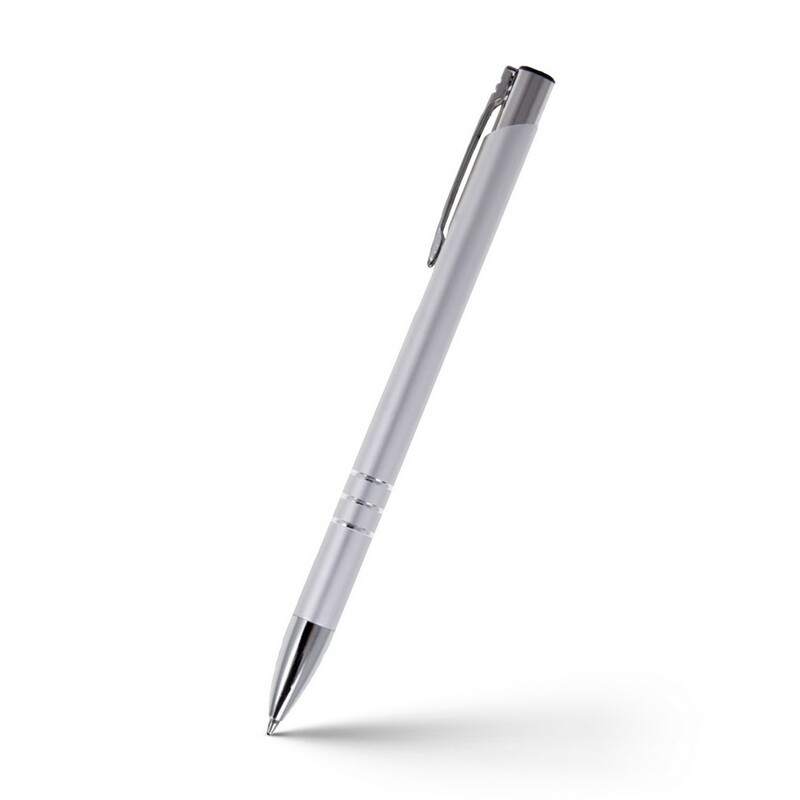 Dlugopis z aluminium V1501 V1501-32 - Srebrny