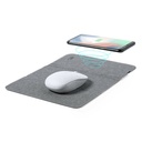 Podkładka pod mysz z ładowarką bezprzewodową 10W V8322 V8322-15 - Grafitowy