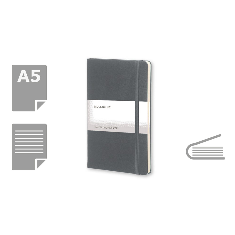 Notatnik A6 VM301 VM301-19 - Szary