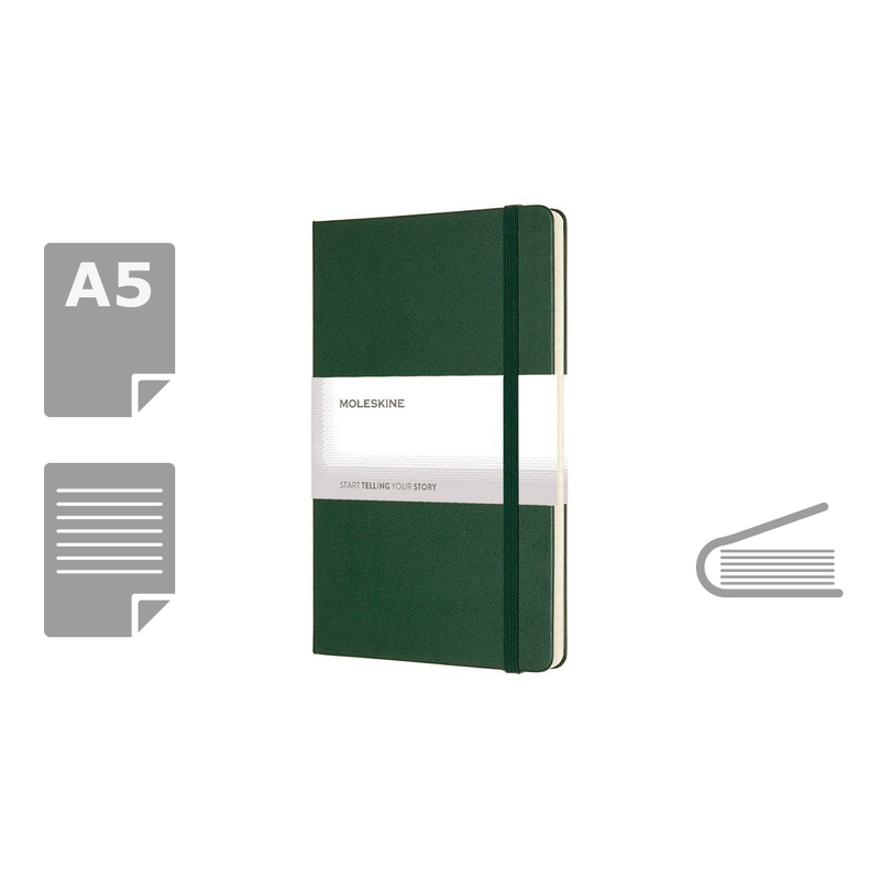 Notatnik A12 VM301 VM301-25 - Zielony