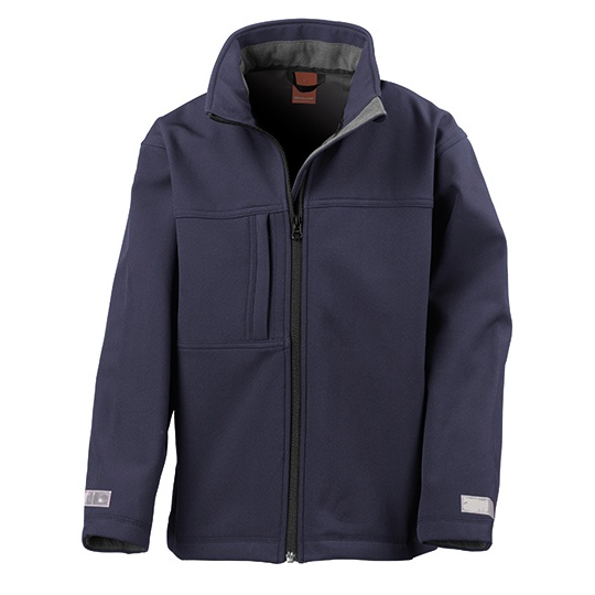 Kurtka Softshell Dziecięca Wiatroszczelna RT121J - Navy