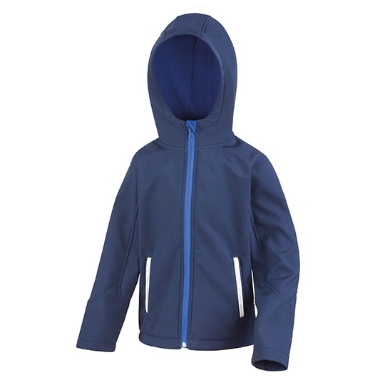 Kurtka Dziecieca Softshell Oddychajaca RT224J - Navy & Royal