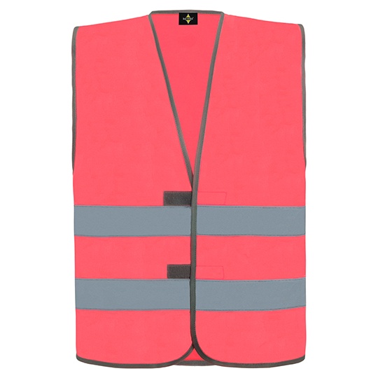 Kamizelka Odblaskowa Oversize KX010 - Neon Pink