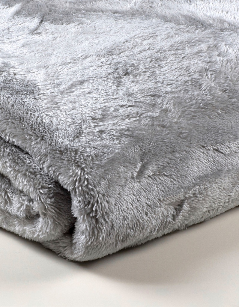 Koc Dwustronny Mikropolar Sherpa Micromink ARS1745 - White & White