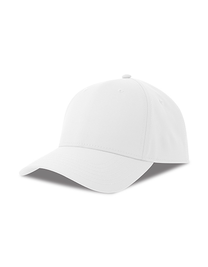 Czapka z Daszkiem Poliester z Recyklingu Twill AT134 - White