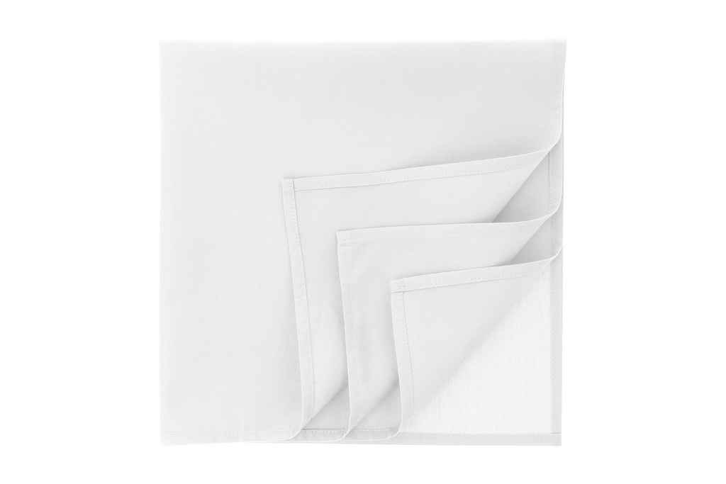 Bandana Klasyczna Poliester z Recyklingu AT371 - White