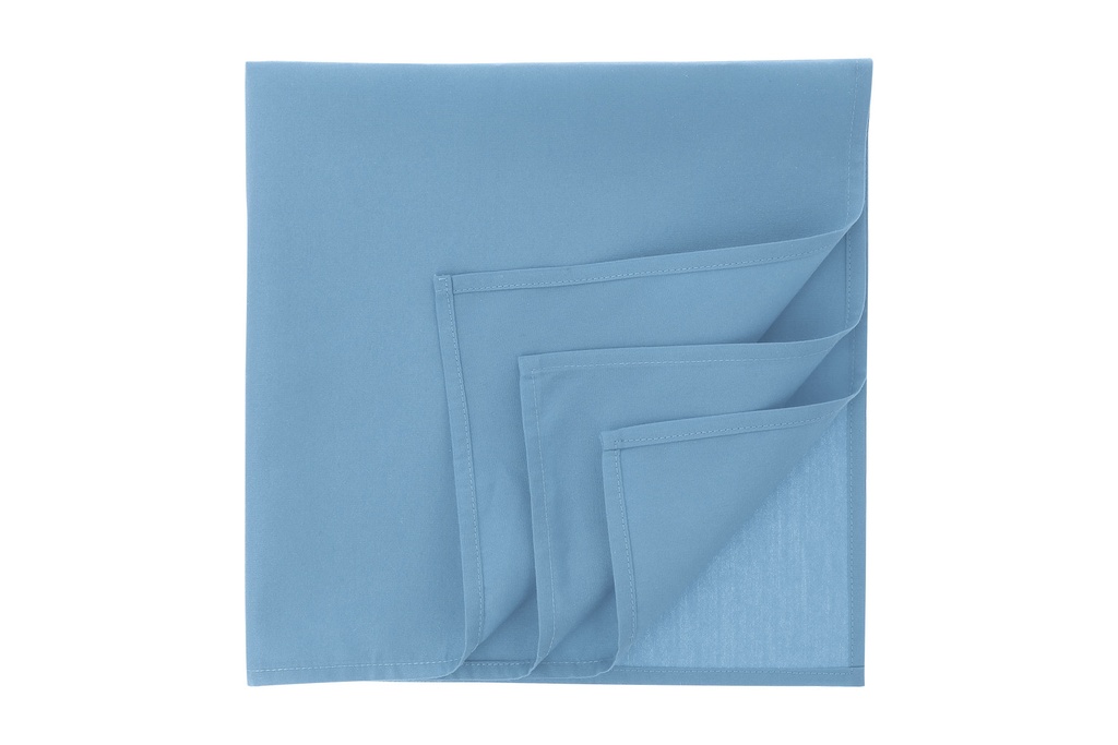 Bandana Klasyczna Poliester z Recyklingu AT371 - Columbia Blue