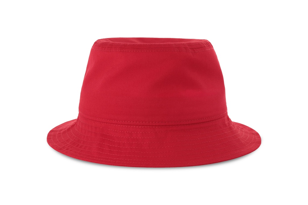 Bawełniany kapelusz typu bucket AT372 - Red