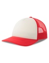 Czapka Z Daszkiem Recykling AT534 - White & Red