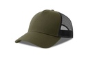 Czapka z Daszkiem Trucker Bawelna Organiczna Recykling Poliester AT535 - Olive & Black