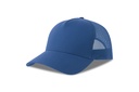 Czapka z Daszkiem Trucker Bawelna Organiczna Recykling Poliester AT535 - Royal & Royal