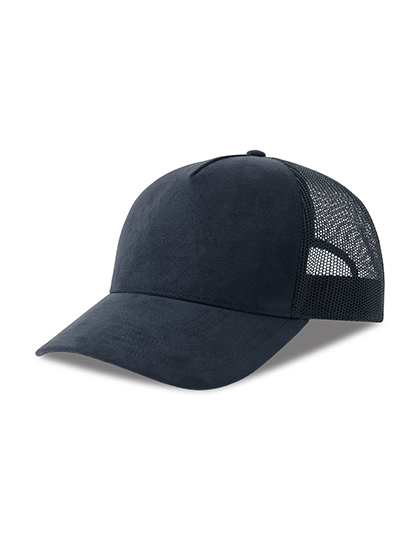 Czapka Z Daszkiem Trucker Poliester Recykling AT536 - Navy