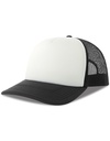 Czapka Z Daszkiem Siateczkowa Z Recyklingu AT537 - White & Black