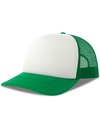 Czapka Z Daszkiem Siateczkowa Z Recyklingu AT537 - White & Green