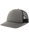 Czapka Z Daszkiem Siateczkowa Z Recyklingu AT537 - Dark Grey & Black