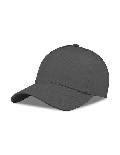 Czapka Klasyczna Bawelna Organiczna Recykling AT539 - Dark Grey