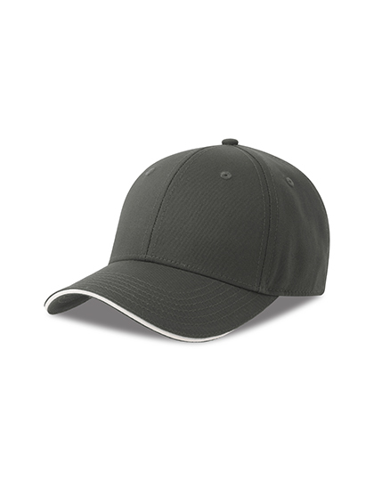 Czapka Z Daszkiem Kontrastowy Brzeg AT6000 - Dark Grey