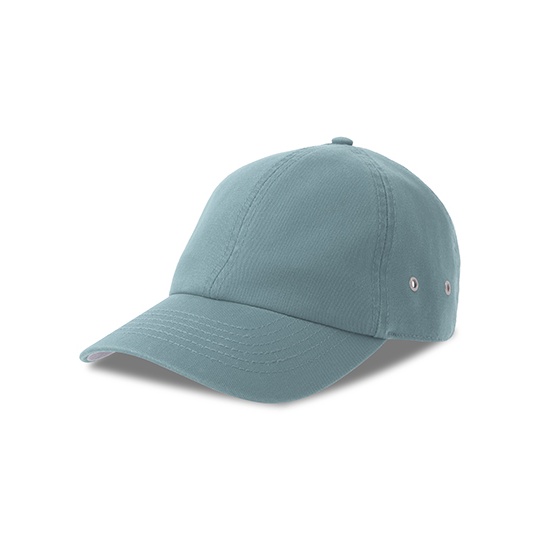 Czapka Z Daszkiem Bawelna Organiczna Recykling AT692 - Columbia Blue