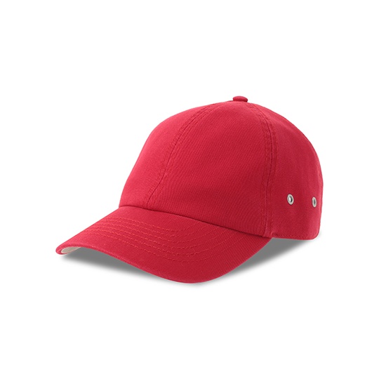 Czapka Z Daszkiem Bawelna Organiczna Recykling AT692 - Red