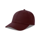 Czapka z daszkiem Bawelniana Organiczna Recyklingowana AT697 - Burgundy