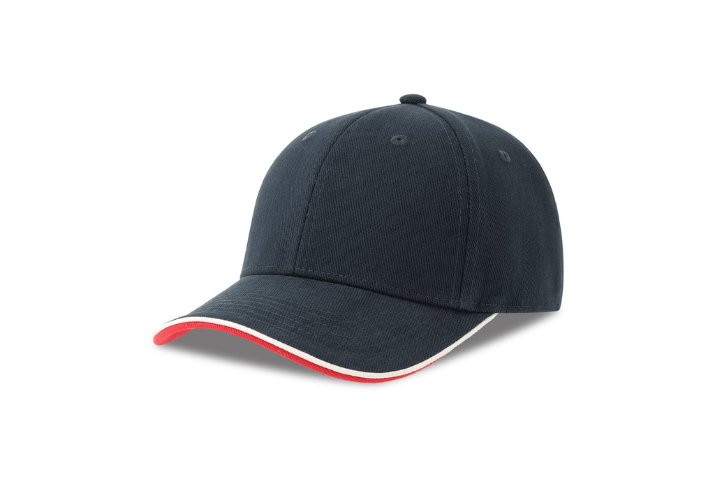 Czapka z Daszkiem Bawełna Organiczna Recykling AT698 - Navy
