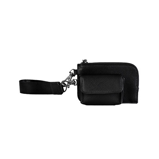 Etui Modulowe Imitacja Skory Saffiano BG748 - Black & Black