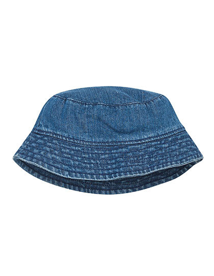 Dzieciecy bucket jeansowy BZ68 - Denim Blue
