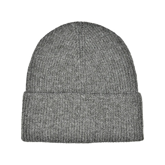 Czapka Bezszwowa Dzianinowa C1462 - Dark Grey