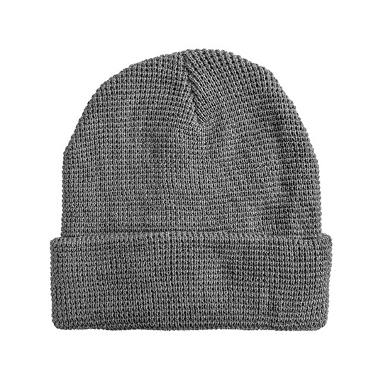 Czapka Dzianinowa Akrylowa C1463 - Grey