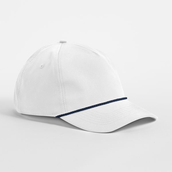 Czapka golfowa CB194R - White & Navy