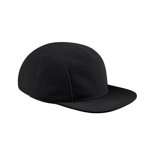Czapka Fleece 5-Panel CB220R - Black