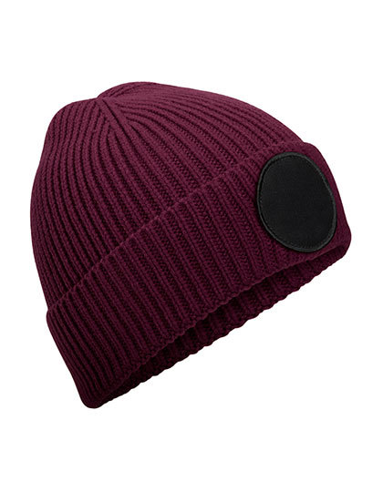 Czapka z latka CB332R - Burgundy & Black