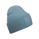 Czapka Prazkowana Poliester z Recyklingu CB336R - Dusty Blue