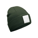 Czapka z naszywka CB337R - Olive Green & White