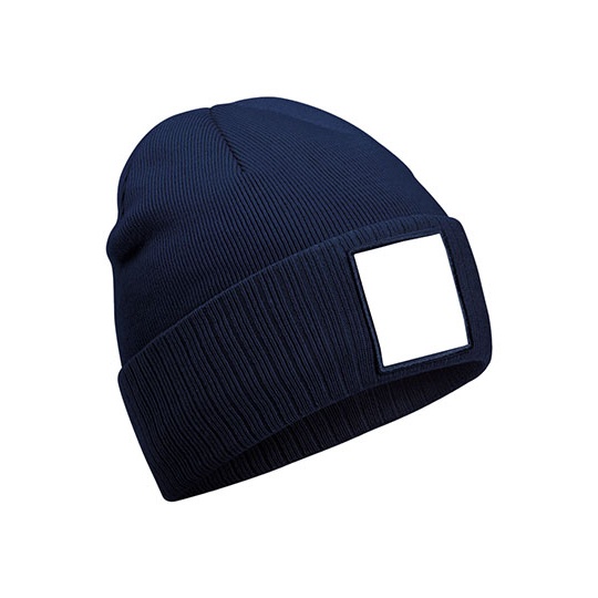 Czapka z naszywka CB337R - Oxford Navy & White
