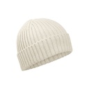 Czapka Dziecieca Bawelna Organiczna Prazkowana CB341B - Almond