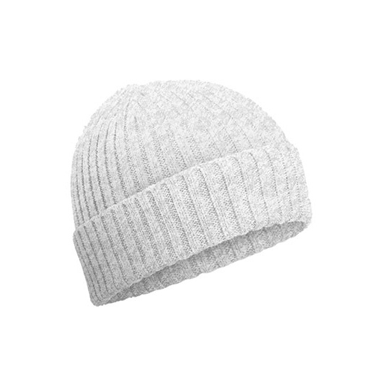Czapka Dziecieca Bawelna Organiczna Prazkowana CB341B - Cloud Grey