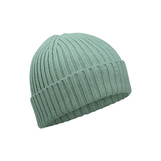 Czapka Dziecieca Bawelna Organiczna Prazkowana CB341B - Dusty Green