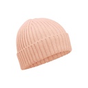 Czapka Dziecieca Bawelna Organiczna Prazkowana CB341B - Peach