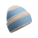 Czapka Beanie z Recyklingu CB391R - Natural Stone & Dusty Blue