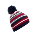 Czapka Zimowa Dzianinowa z Pomponem CB474R - French Navy & Classic Red