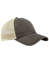 Czapka Trucker Bawełniana z Siatka CB672 - Vintage Brown & Stone