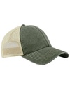 Czapka Trucker Bawełniana z Siatka CB672 - Vintage Olive & Stone