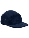 Czapka 5-panelowa Bawełna Organiczna Sztruks CB679 - Oxford Navy
