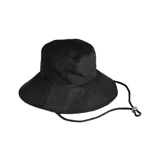 Kapelusz Przeciwsloneczny Nylon Recyklingowy Wodoodporny CB788R - Black